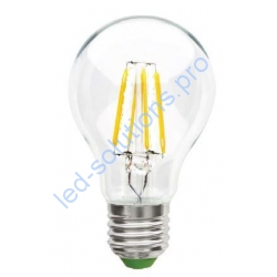 Светодиодная лампа груша Filament Е27-4W/220V/360°, 420-480lm