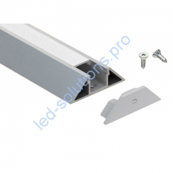 Профиль для ленты алюминиевый ALH-07S-1020/40/12mm-FR