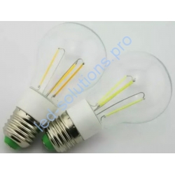 Светодиодная лампа груша  Filament  NEW Е27-4W/220V/360°, 420-480lm