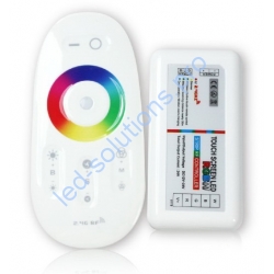 WiFi контроллер RGB+W для LED, 12÷24В, 4*6А (24А), с сенсорным пультом