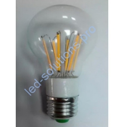 Светодиодная лампа груша  Filament  NEW Е27-6W/220V/360°, 630-720lm, DIM